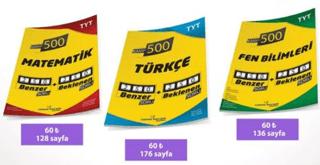 TYT Kamp 500 Seti | Canım Hocam Yayınları (Ciltsiz)  - Resim 1