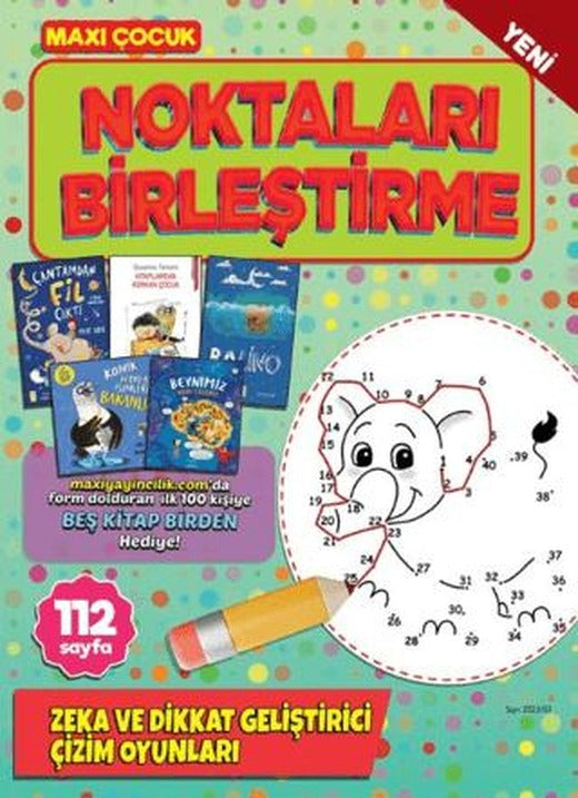 Maxi Çocuk Noktaları Birleştirme 2 | Maxi Yayıncılık (Ciltsiz)