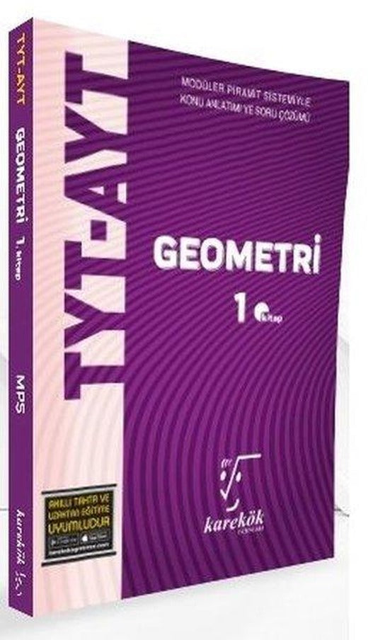 TYT - YKS Geometri 1.Kitap | Karekök Eğitim Yayın (İnce Kapak)