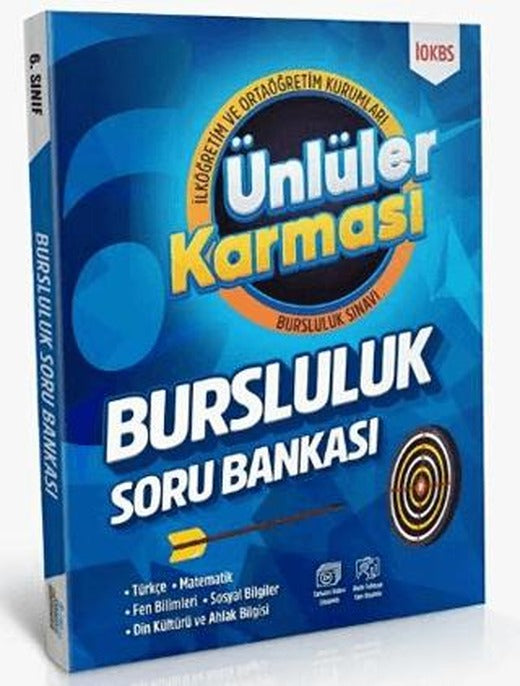 6. Sınıf İOKBS Bursluluk Tüm Dersler Soru Bankası | Ünlüler Karması (Ciltsiz)