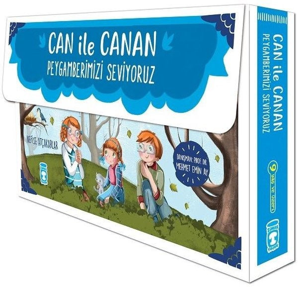 Can ile Canan-Peygamberimizi Seviyoruz Seti-5 Kitap Takım | Timaş Çocuk (İnce Kapak)