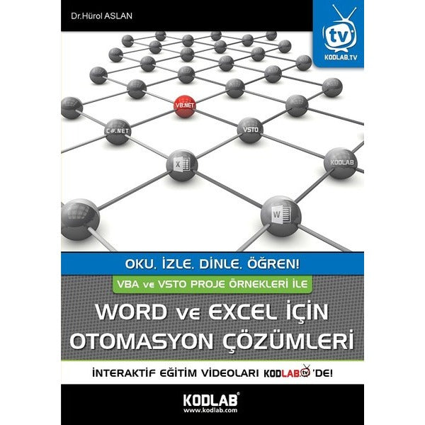 Word Ve Excel İçin Otomasyon Çözümleri | Kodlab (e-Kitap)