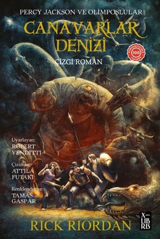 Percy Jackson ve Olimposlular Canavarlar Denizi - Çizgi Roman | Xlibris