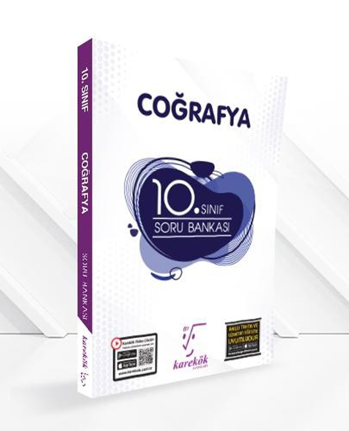 10. Sınıf Coğrafya Soru Bankası | Karekök Yayıncılık (Ciltsiz)