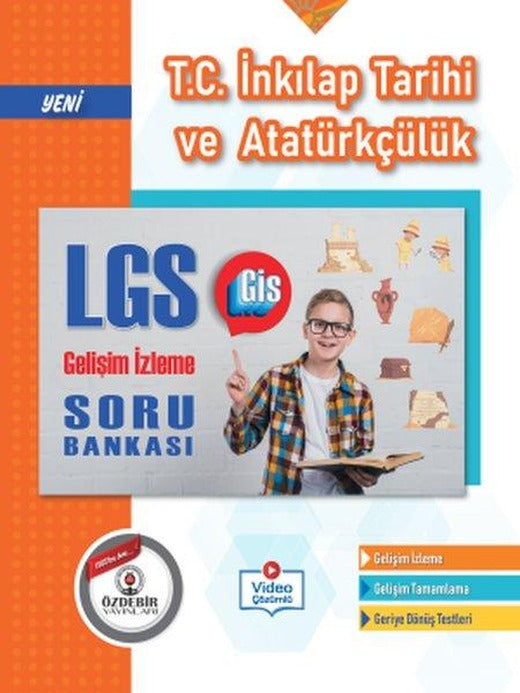 8. Sınıf İnkılap Tarihi LGS Gelişim İzleme Soru Bankası | Özdebir Yayınları (İnce Kapak)
