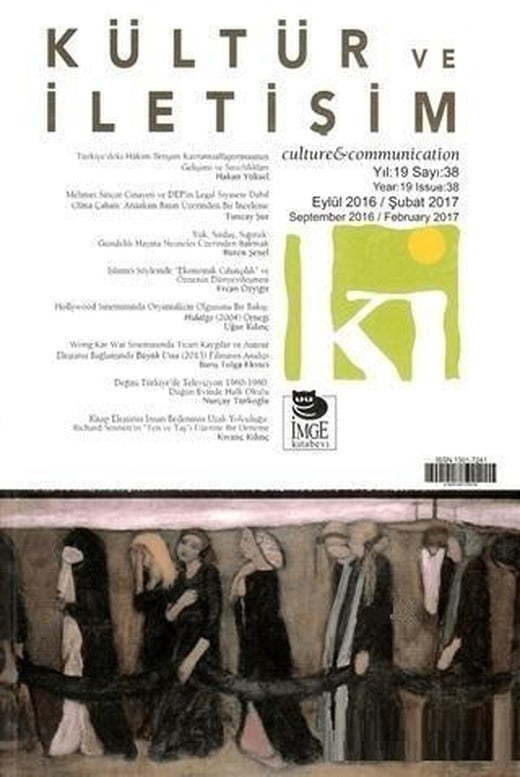Kültür ve İletişim Sayı: 38 | İmge Kitabevi Yayınları (Ciltsiz)