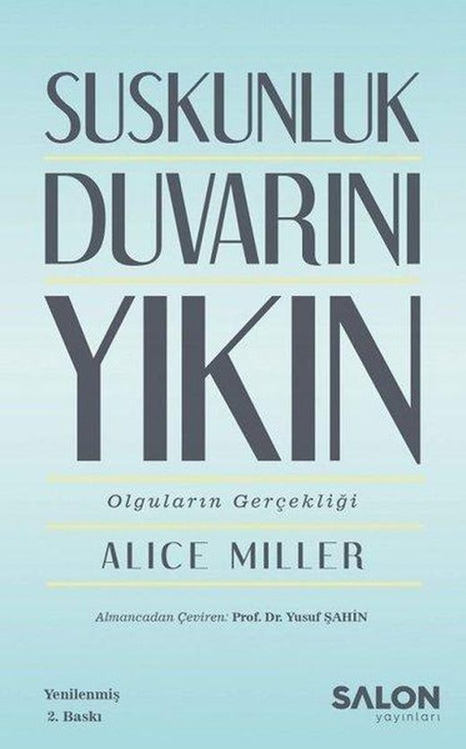 Suskunluk Duvarını Yıkın | Salon Yayınları (İnce Kapak)