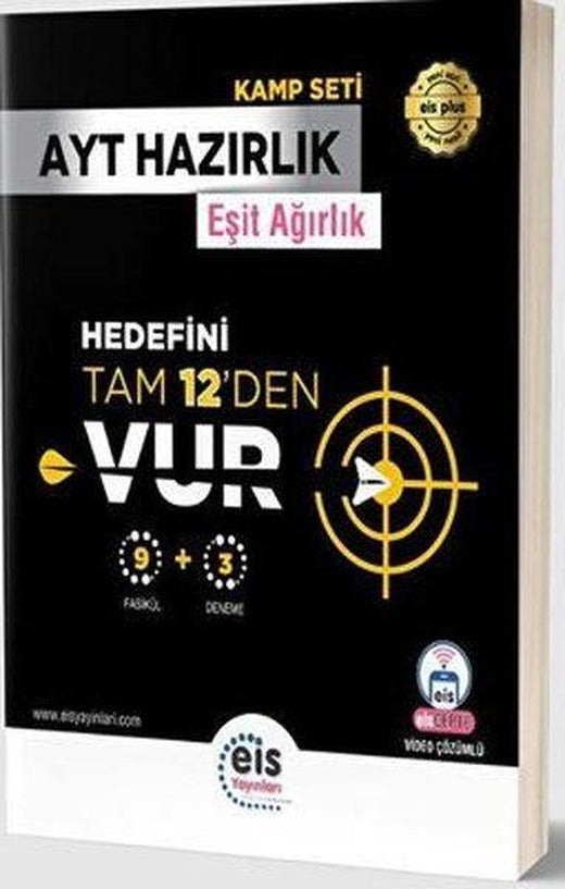 AYT Eşit Ağırlık Sözel Kamp Kitabı 9 Fasikül 3 AYT Denemesi | Eis Yayınları (İnce Kapak)