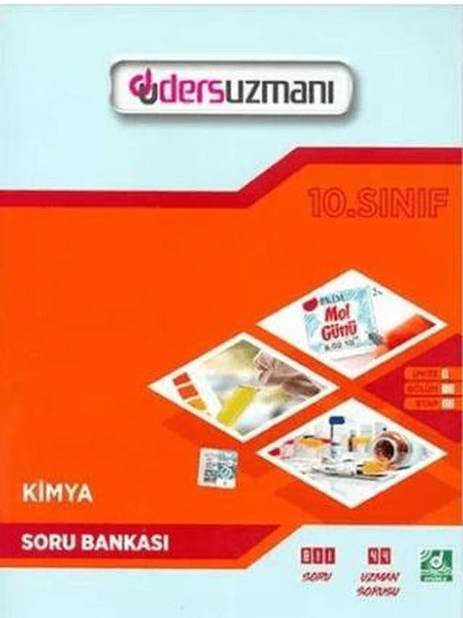 10. Sınıf Kimya Soru Bankası Kitap | Ders Uzmanı Yayınları (Ciltsiz)
