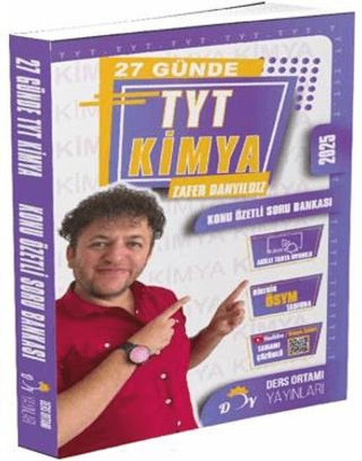 2025 Model 27 Günde TYT Kimya Kampı Video Ders Kitabı | Ders Ortamı Yayınları (Ciltsiz)