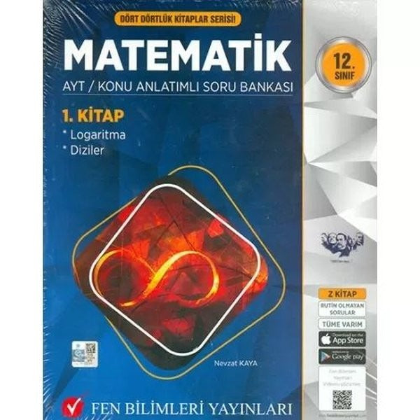 12.Sınıf Matematik Konu Anlatımlı Soru Bankası Seti | Fen Bilimleri Yayınları (İnce Kapak)