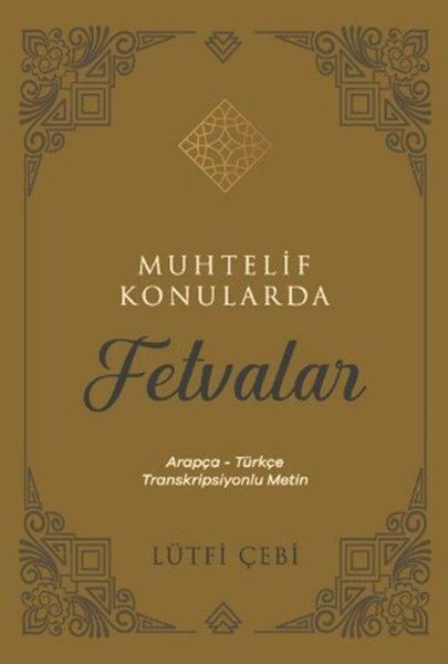 Muhtelif Konularda Fetvalar: Arapça - Türkçe Transkripsiyonlu Metin | Renpa Kitap (İnce Kapak)  - Resim 1