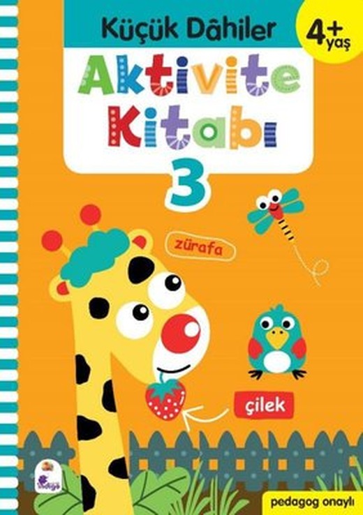 Aktivite Kitabı 3 - Küçük Dahiler 4+Yaş | İndigo Çocuk