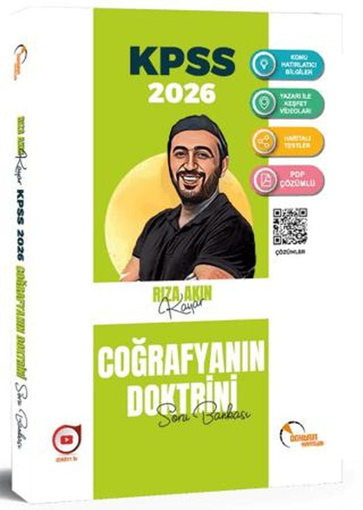 2026 KPSS Coğrafya Soru Bankası | Doktrin Yayınları (Ciltsiz)