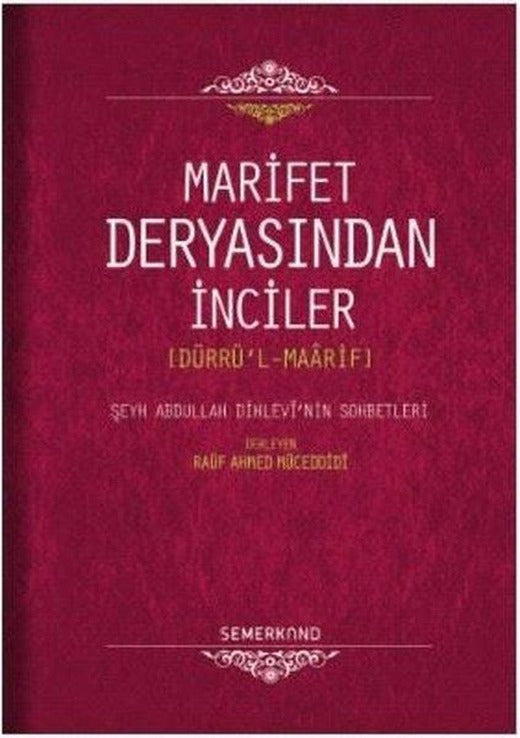 Marifet Deryasından İnciler | Semerkand Yayınları (İnce Kapak)