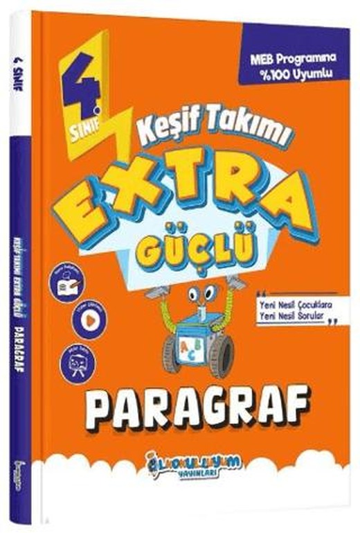 4. Sınıf Keşif Takımı Ekstra Güçlü Paragraf | İlkokulluyum (Ciltsiz)
