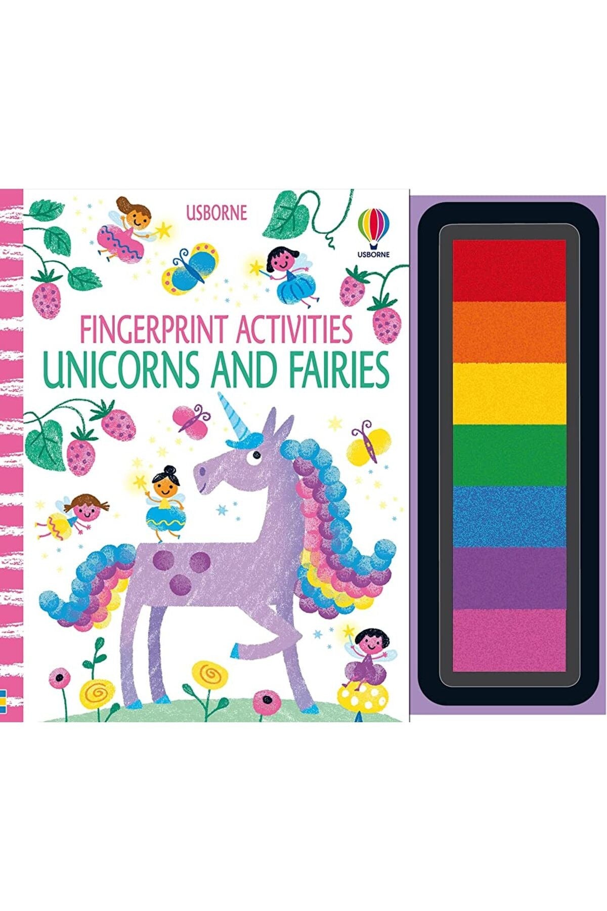Fingerprint Activities Unicorns And Fairies | Usborne (Ciltli)