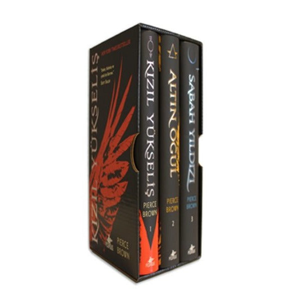 Kızıl İsyan Serisi - Özel Kutulu Set 3 Kitap Takım | Pegasus (Ciltli)