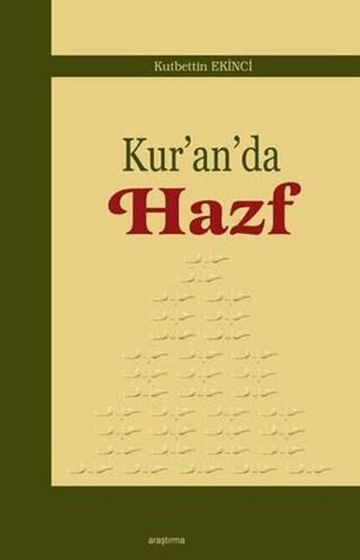 Kur'an'da Hazf | Araştırma Yayınları (Ciltsiz)