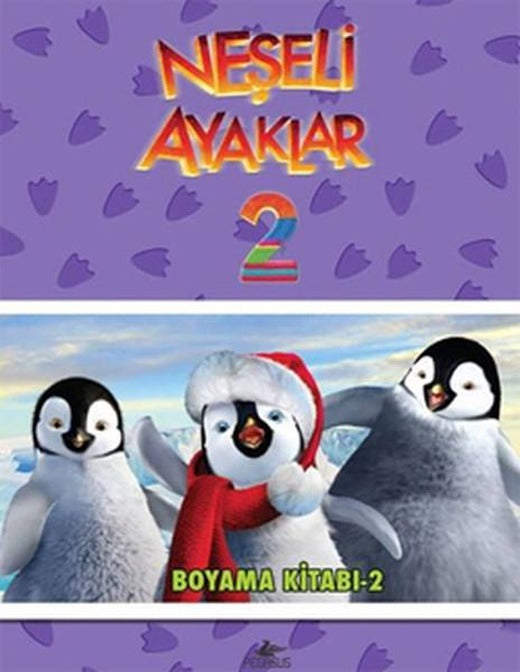 Neşeli Ayaklar 2 - Boyama Kitabı 2 | Pegasus (İnce Kapak)