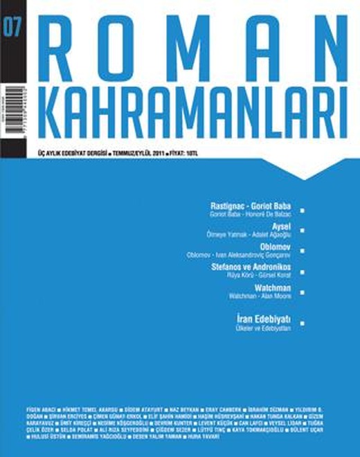 Roman Kahramanları Sayı: 7 | Roman Kahramanları Dergisi (Ciltsiz)