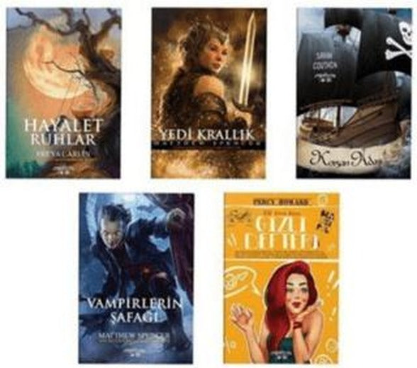 Macera Seti (5 Kitap Takım) | Yediveren Yayınları (Ciltsiz)