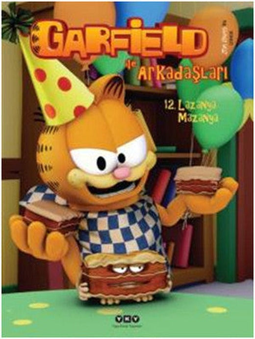 Lazanya Mazanya 12 - Garfield ile Arkadaşları | Yapı Kredi Yayınları