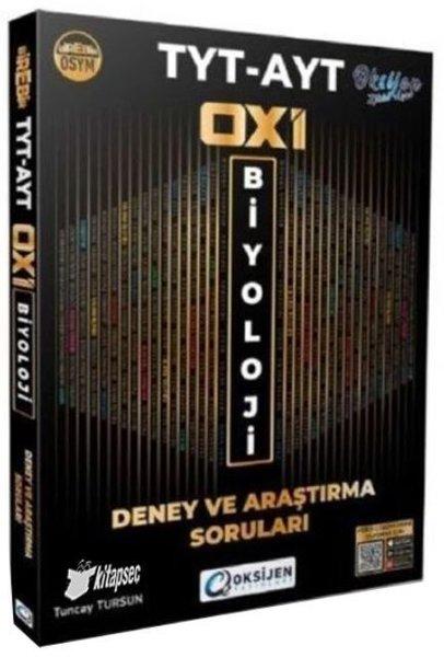 TYT - AYT Oxi Biyoloji Deney Ve Araştırma Soruları | Oksijen Yayınları - Eğitim (İnce Kapak)  - Resim 1