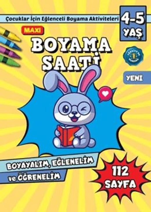 Maxi Boyama Saati 5 | Maxi Yayıncılık (Ciltsiz)