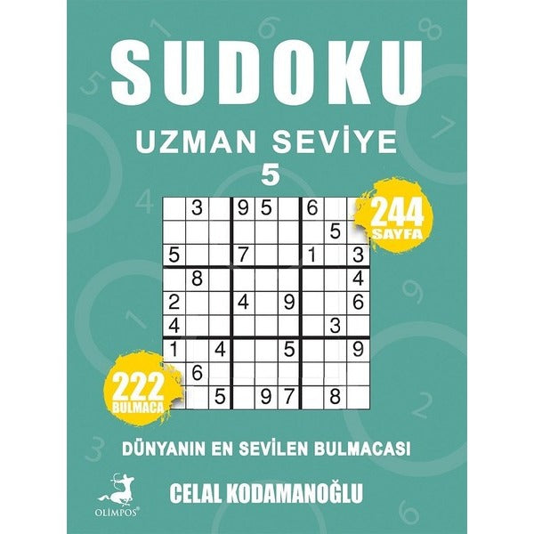 Sudoku Uzman Seviye 5 | Olimpos Yayınları (İnce Kapak)