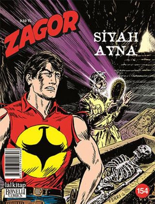 Zagor Sayı: 154 - Siyah Ayna | Lal Kitap (Ciltsiz)