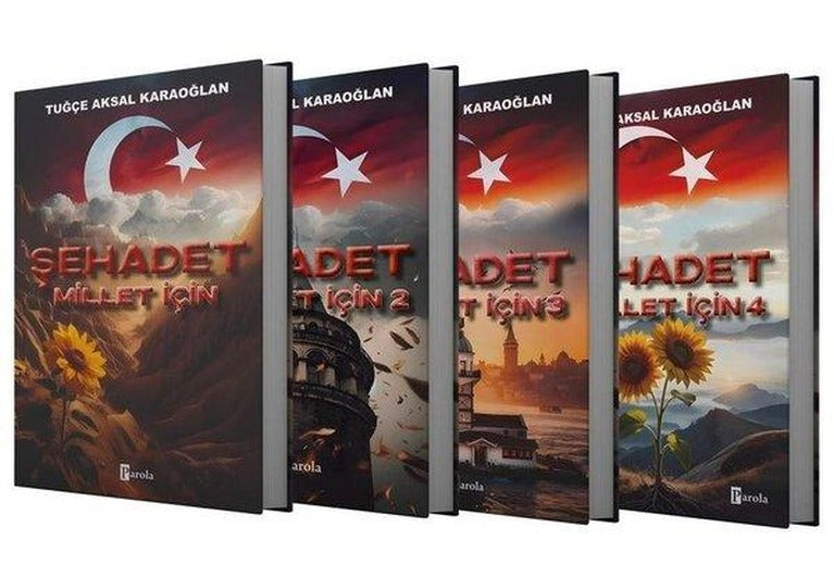 Şehadet Millet İçin Serisi Seti - 4 Kitap Takım | Parola Yayınları (İnce Kapak)