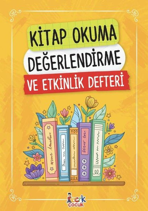 Kitap Okuma Değerlendirme ve Etkinlik Defteri | Bıcırık Yayınları (İnce Kapak)