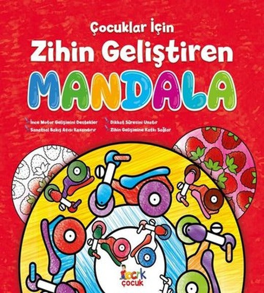 Çocuklar İçin Zihin Geliştiren Mandala | Bıcırık Yayınları
