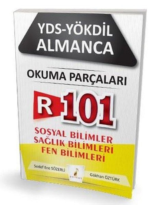 YDS - YÖKDİL Almanca R101 Okuma Parçaları | Pelikan Yayınları (İnce Kapak)