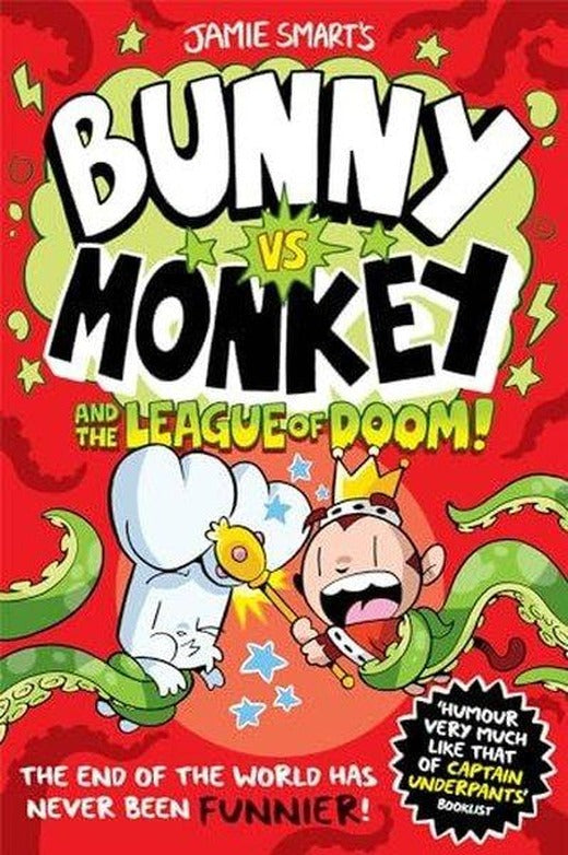 Bunny vs Monkey and the League of Doom (Bunny vs Monkey) | David Fickling Books (İnce Kapak)
