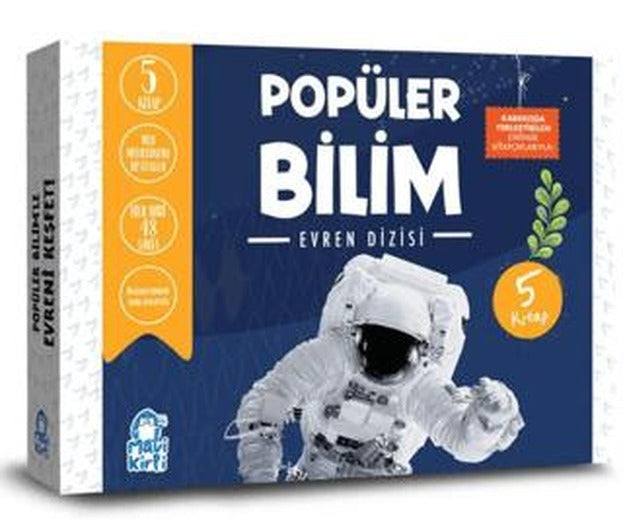 Popüler Bilim Evren Set (5 Kitap) | Mavi Kirpi Yayınları (Ciltsiz)