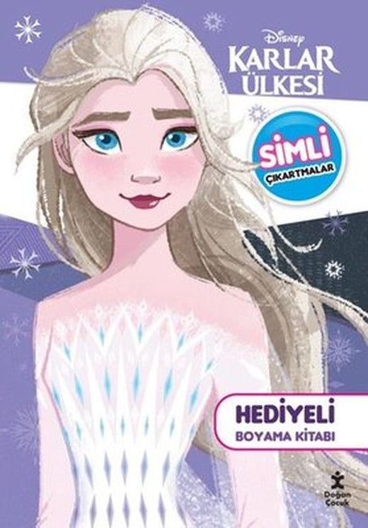 Disney Karlar Ülkesi - Simli ve Hediyeli Boyama Kitabı | Doğan Çocuk (İnce Kapak)