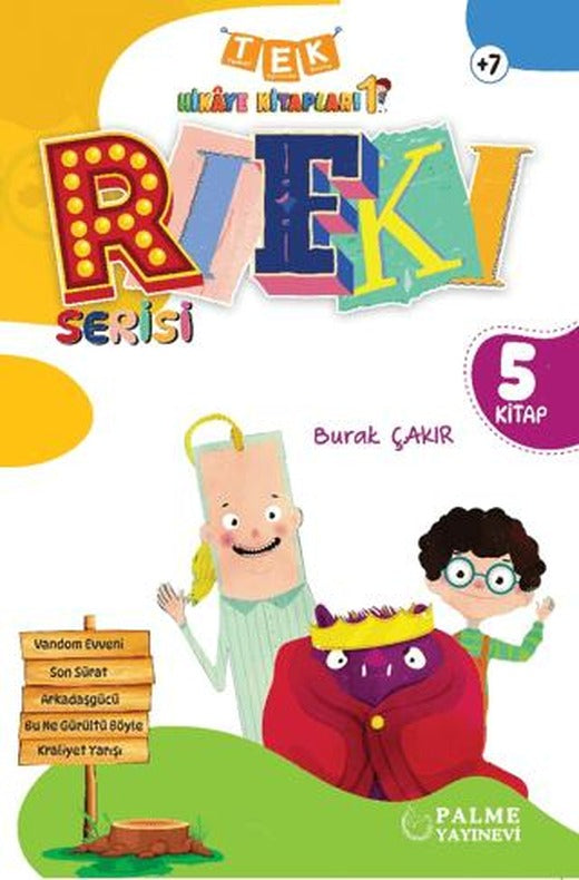Tek Hikaye Kitapları 1 Rıfkı Serisi 5 Kitap | Palme Çocuk (Ciltsiz)