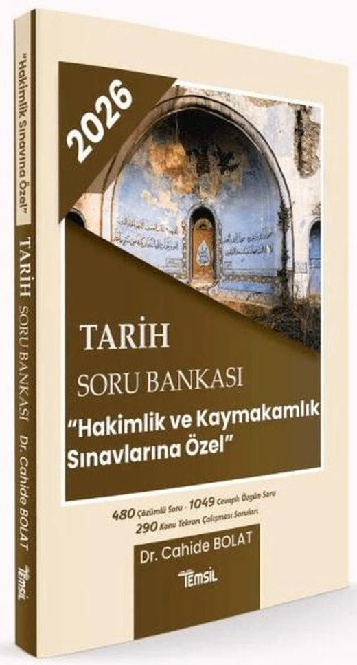 2026 Hakimlik Kaymakamlık Tarih Soru Bankası | Temsil Kitap (Ciltsiz)
