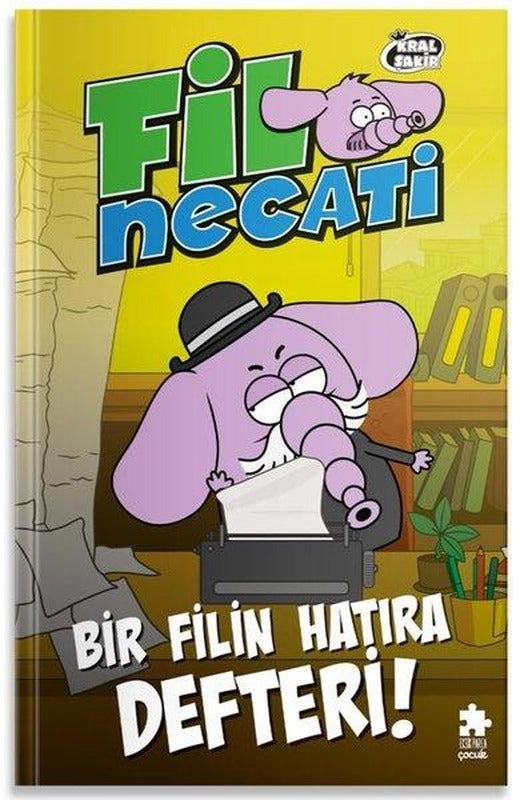 Kral Şakir Fil Necati 10 - Bir Filin Hatıra Defteri! | Eksik Parça Yayınları (İnce Kapak)