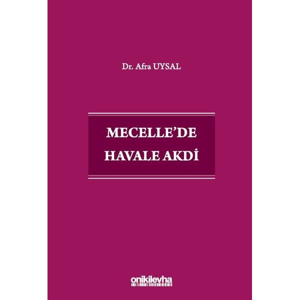 Mecelle'de Havale Akdi | On İki Levha Yayınları (Ciltsiz)