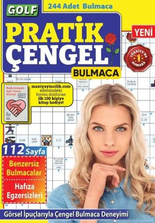 Golf Pratik Çengel Bulmaca 01 | Maxi Yayıncılık (Ciltsiz)
