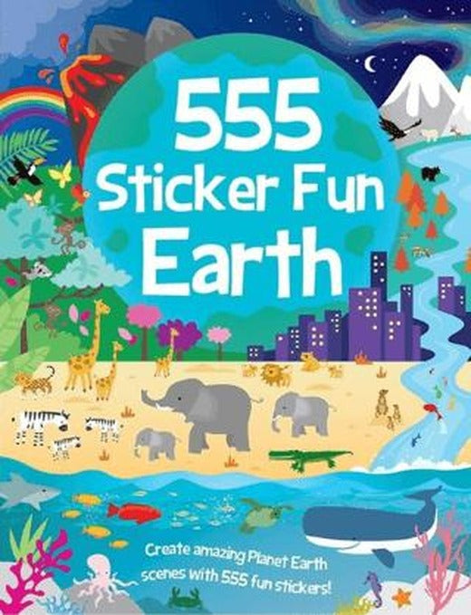 555 Sticker Fun - Earth