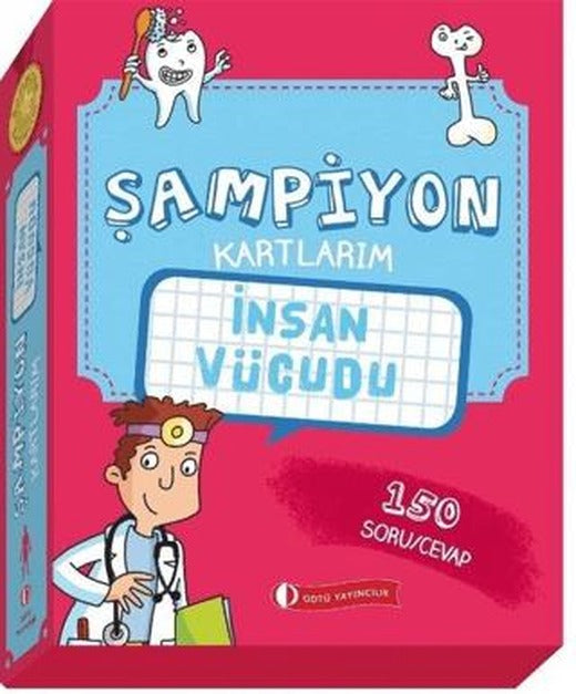 İnsan Vücudu - Şampiyon Kartlarım | ODTÜ Geliştirme Vakfı Yayıncılık (Ciltsiz)