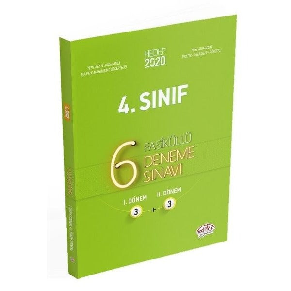 4. Sınıf 6 Fasiküllü 3+3 Deneme
