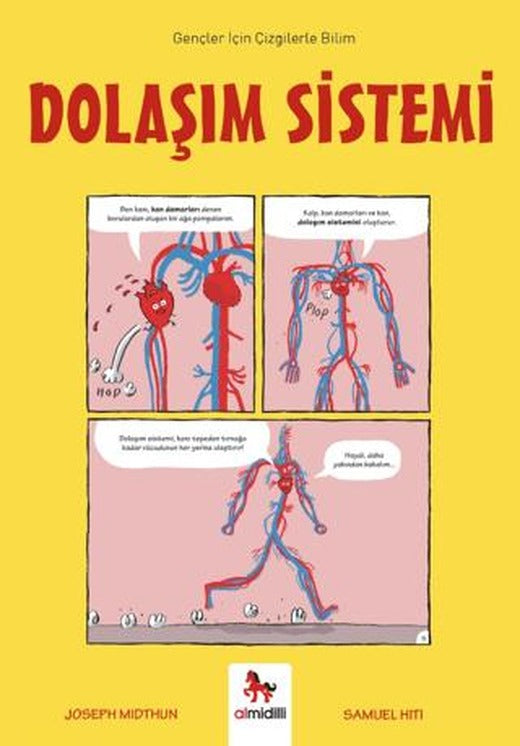 Dolaşım Sistemi - Gençler İçin Çizgilerle Bilim | Almidilli (Ciltsiz)