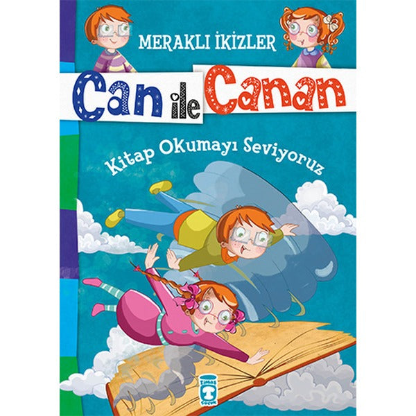 Can İle Canan - Kitap Okumayı Seviyoruz | Timaş Çocuk (İnce Kapak)