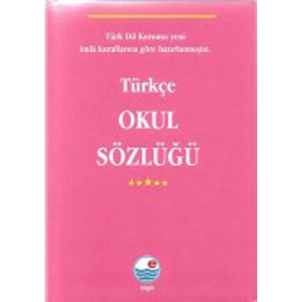 Türkçe Okul Sözlüğü-Orta Boy-Pembe
