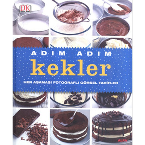 Adım Adım Kekler | Alfa Yayınları
